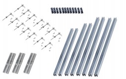 Kit de fixation Toiture Tôle Ondulée 12 panneaux
