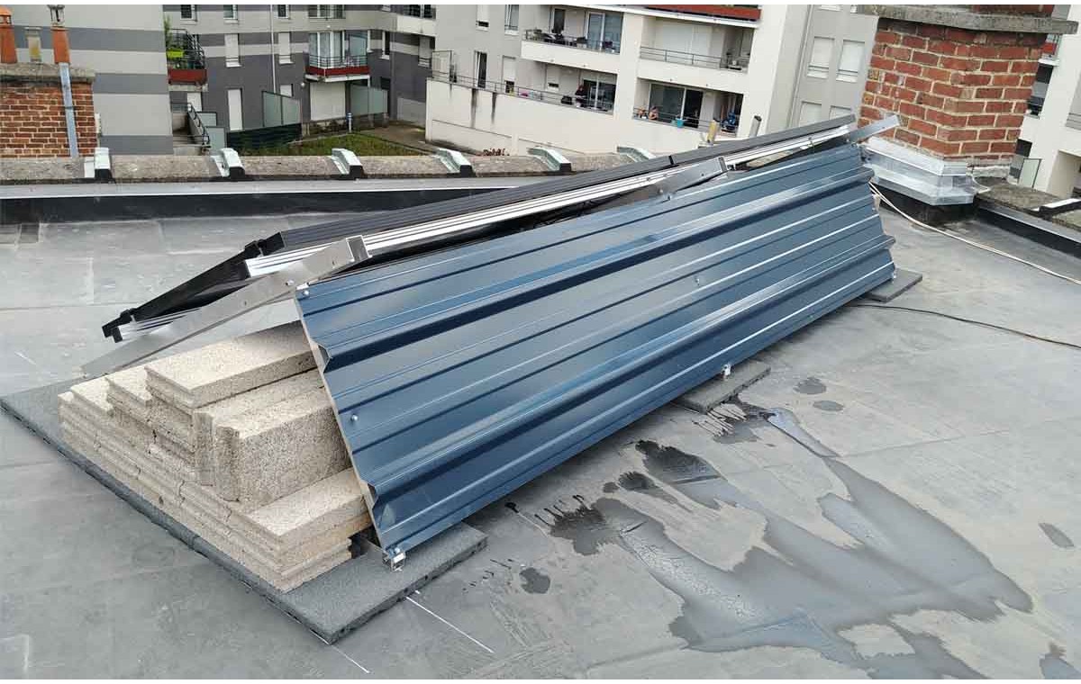Installation de protection contre le vent Installation de protection contre le vent