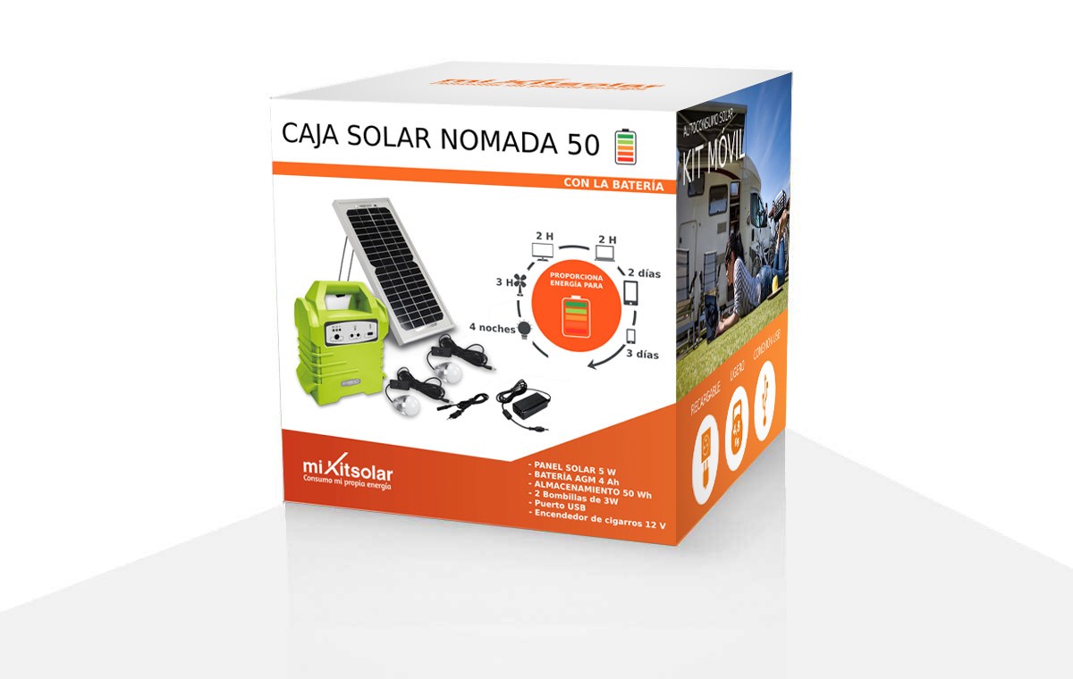 MA BOX SOLAIRE NOMADE 50
