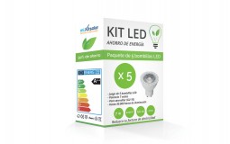 Kit LED Spot GU10 7W  - Blanc froid
