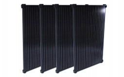 4 panneaux solaires full black