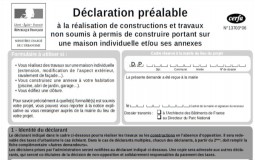 Déclaration préalable à la mairie