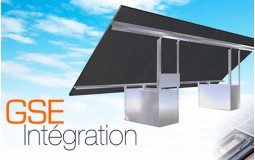 Fixation au sol du kit solaire 4 panneaux - GSE GroundSystem