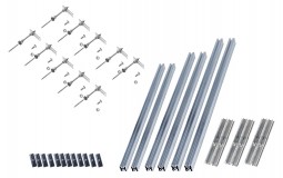 Kit de fixation pour 4 panneaux